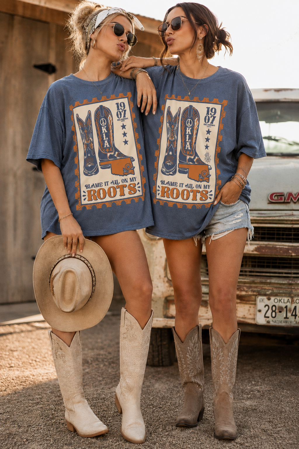 OKLA Boot Tee