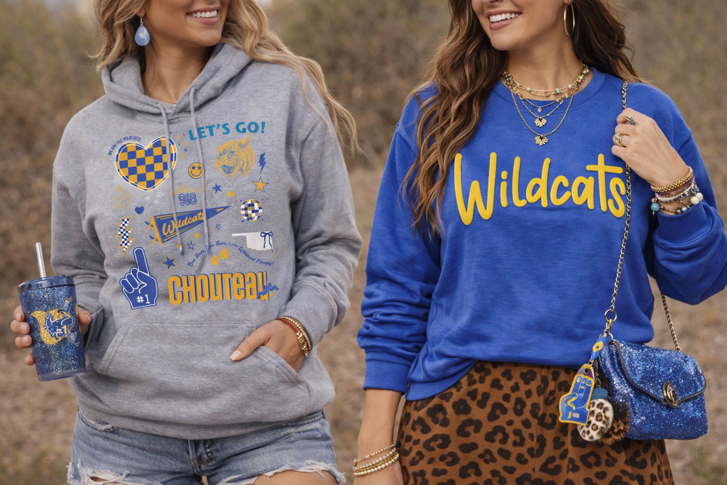 🐾 Wildcats Puff Sweatshirt