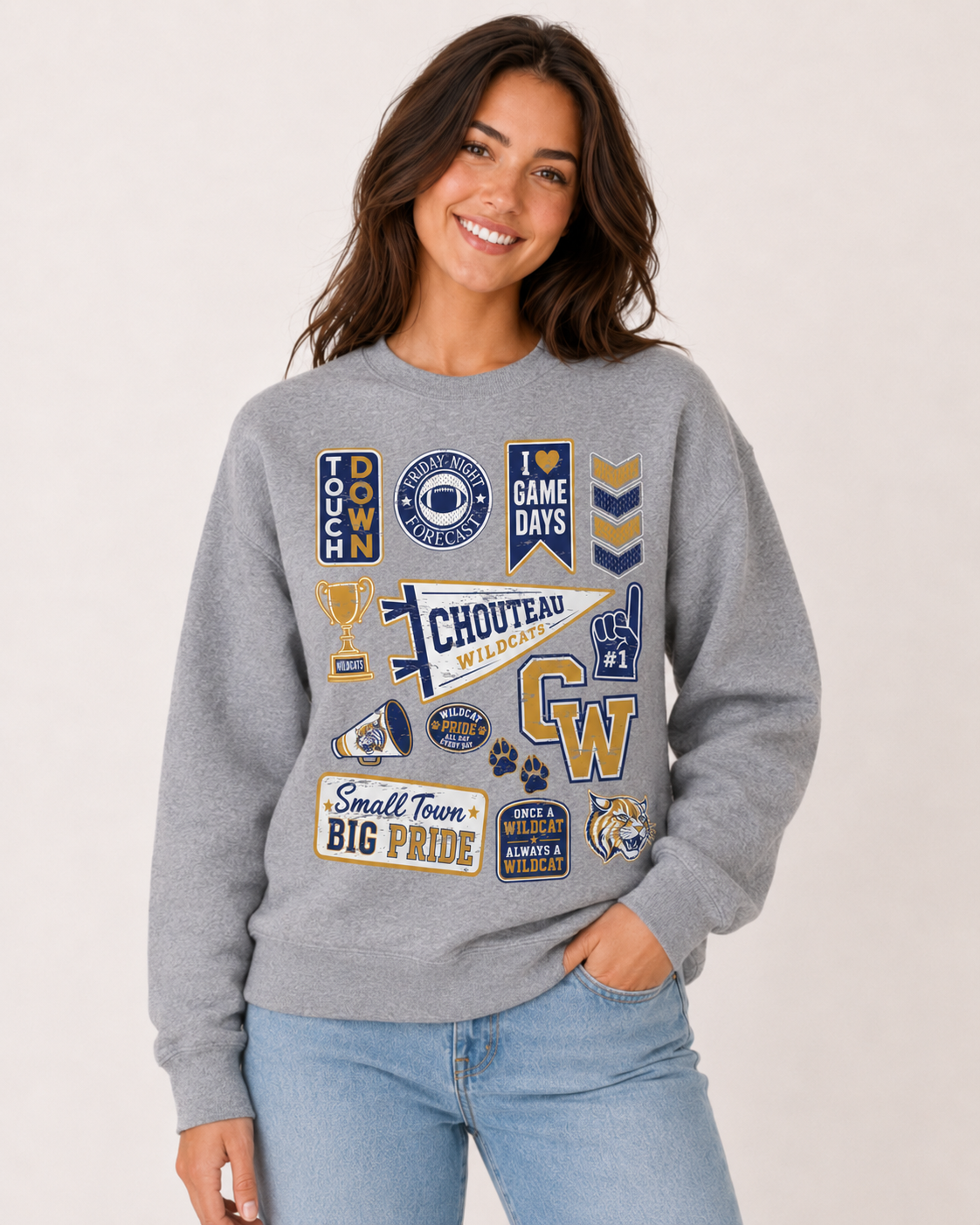 Chouteau Patchwork Spirit Shirt - PRESALE