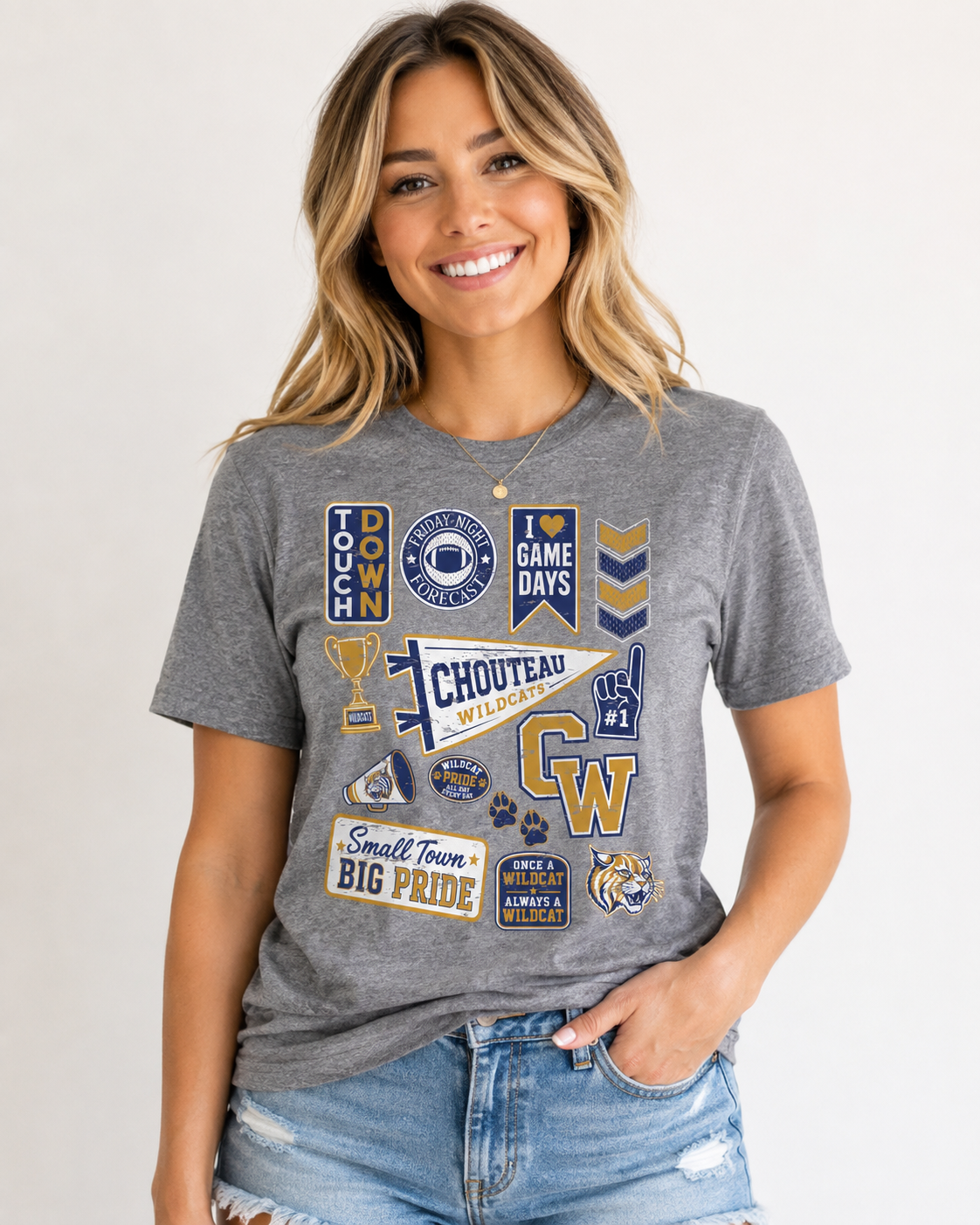 Chouteau Patchwork Spirit Shirt - PRESALE