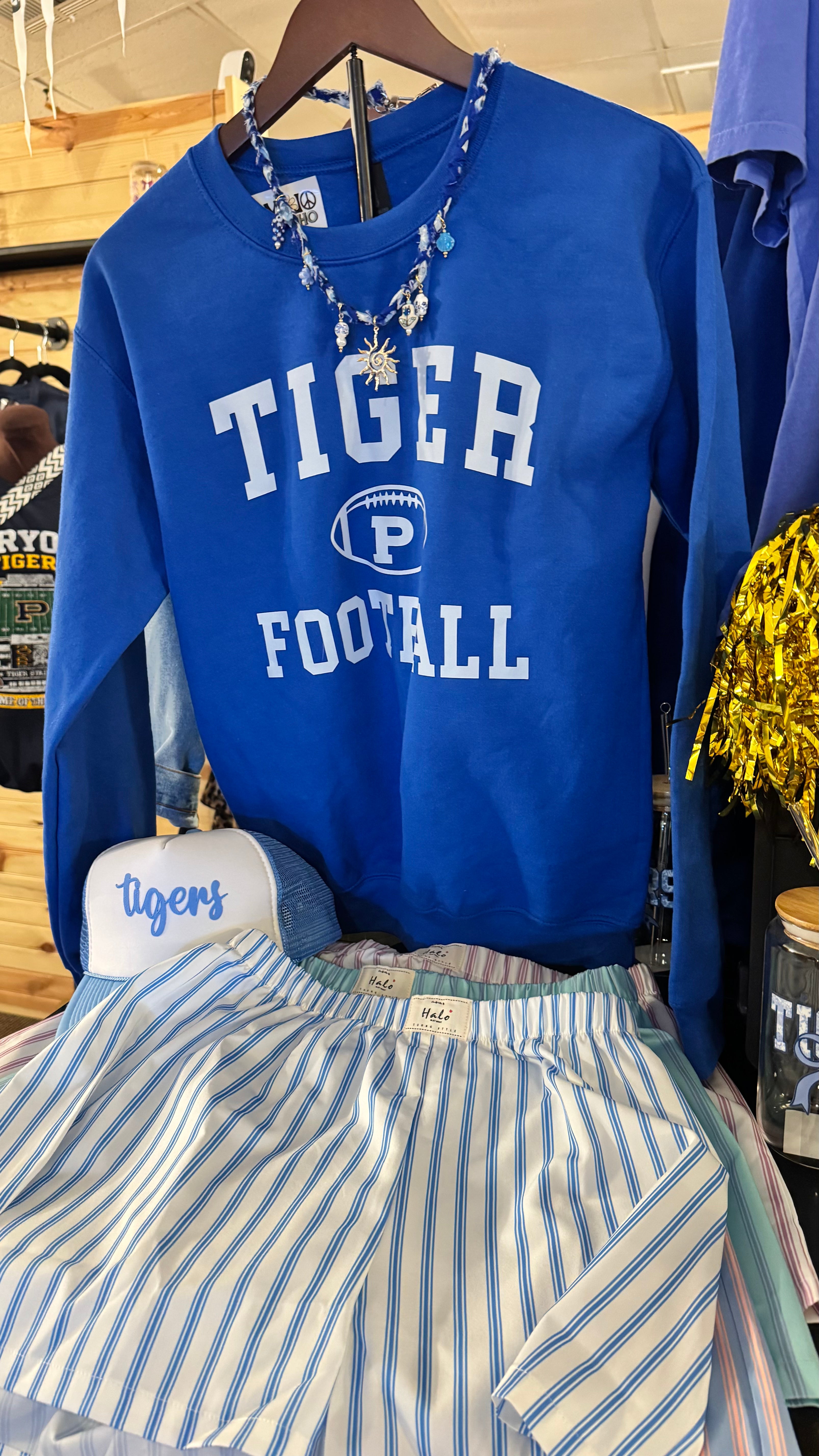 Tiger Football Sweatshirt