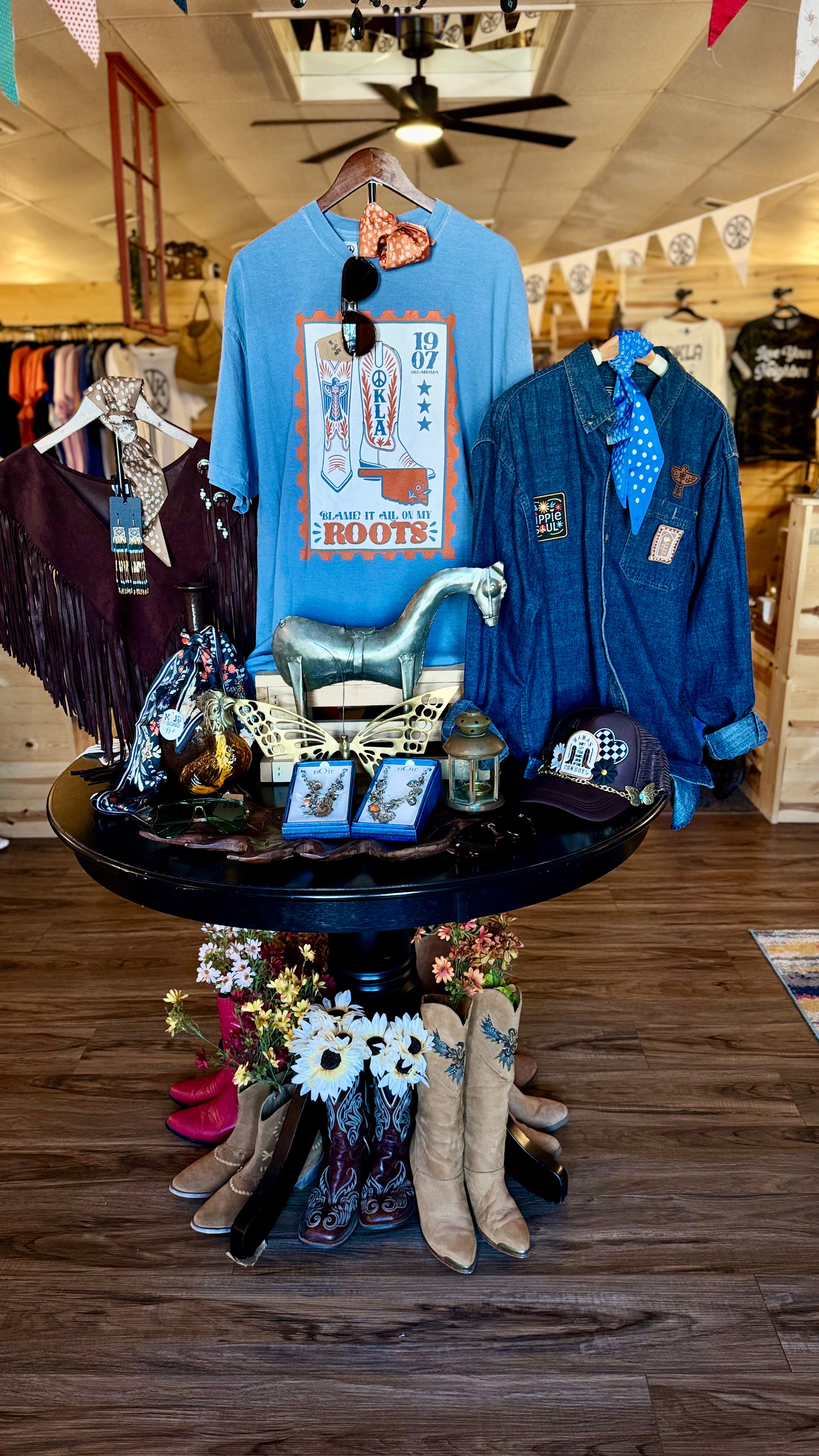 OKLA Boot Tee