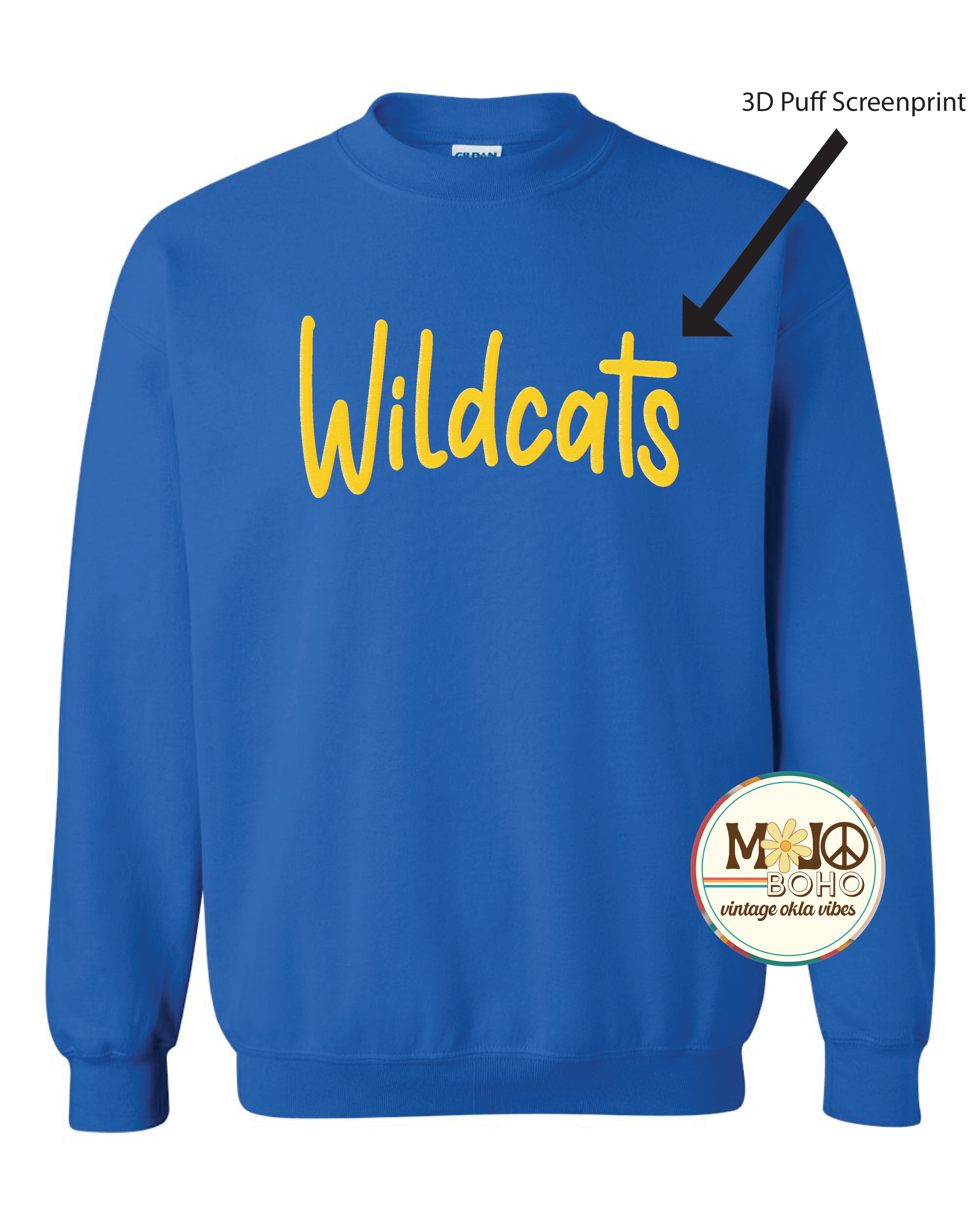 🐾 Wildcats Puff Sweatshirt