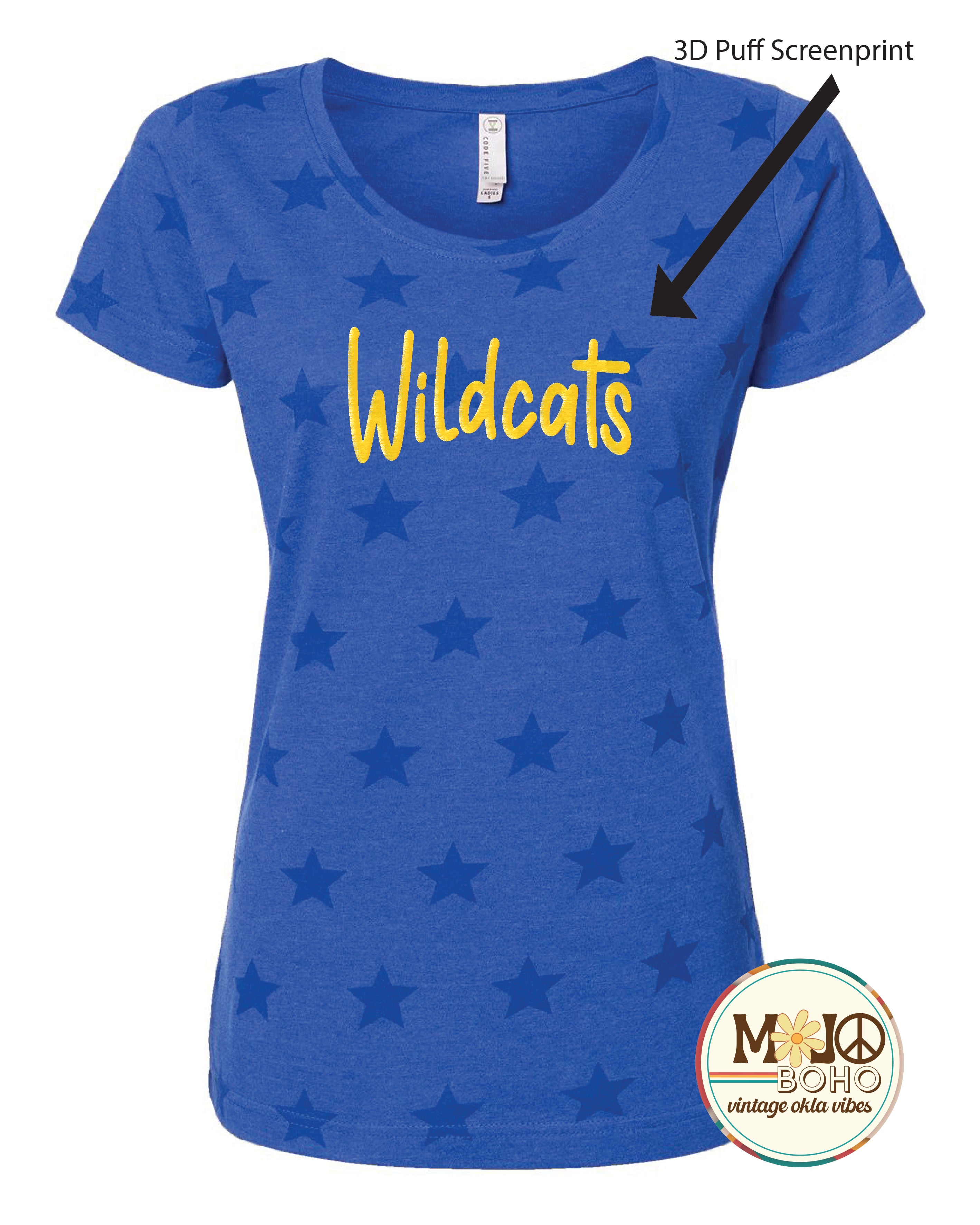 🐾 Wildcats Puff Short Sleeve Tee