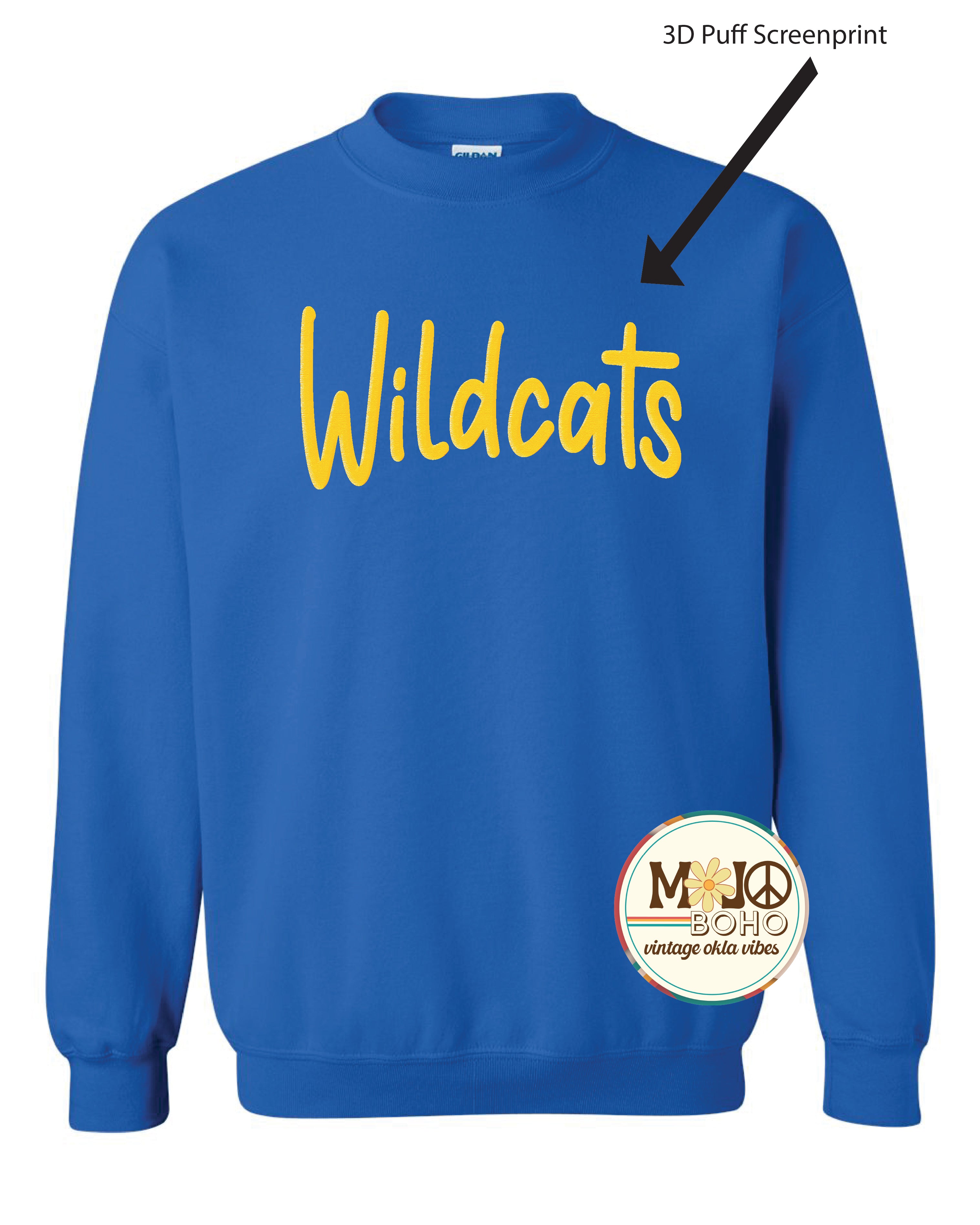 🐾 Wildcats Puff Sweatshirt