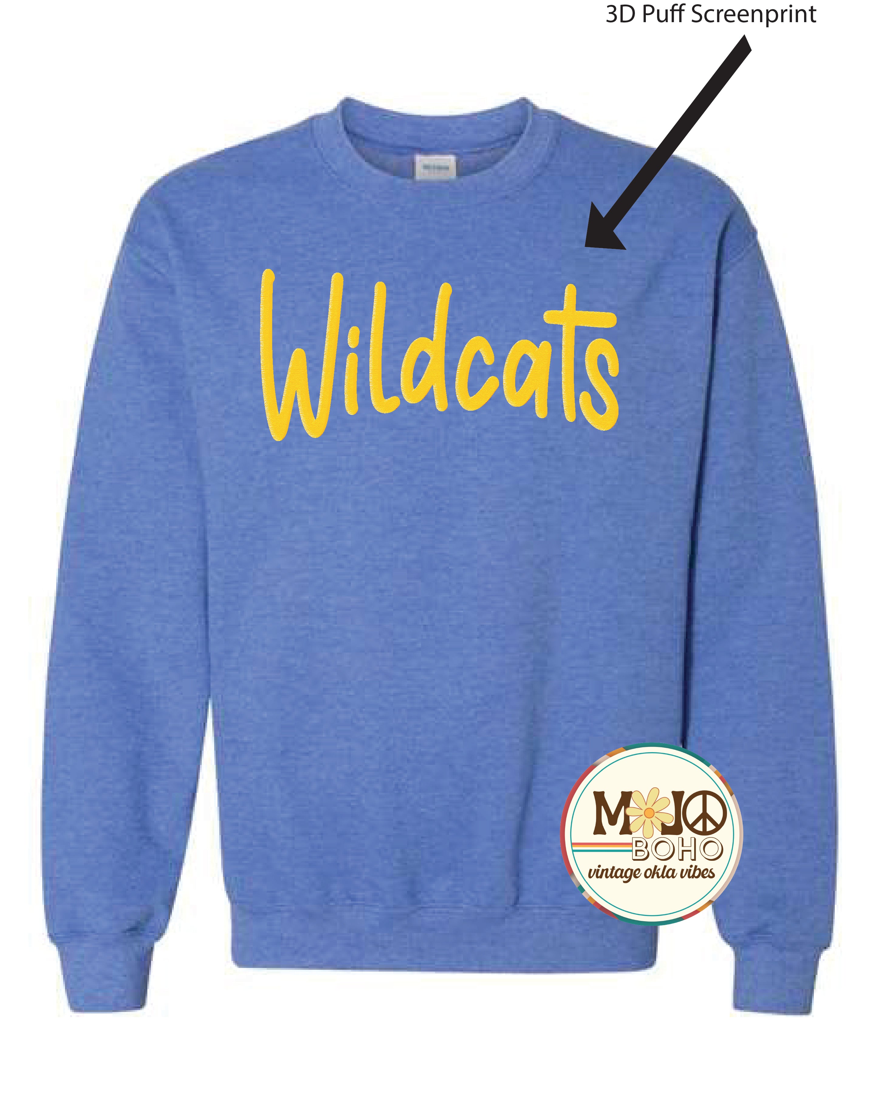 🐾 Wildcats Puff Sweatshirt